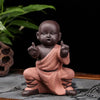 Kung Fu Monk Decor Statue Figurines